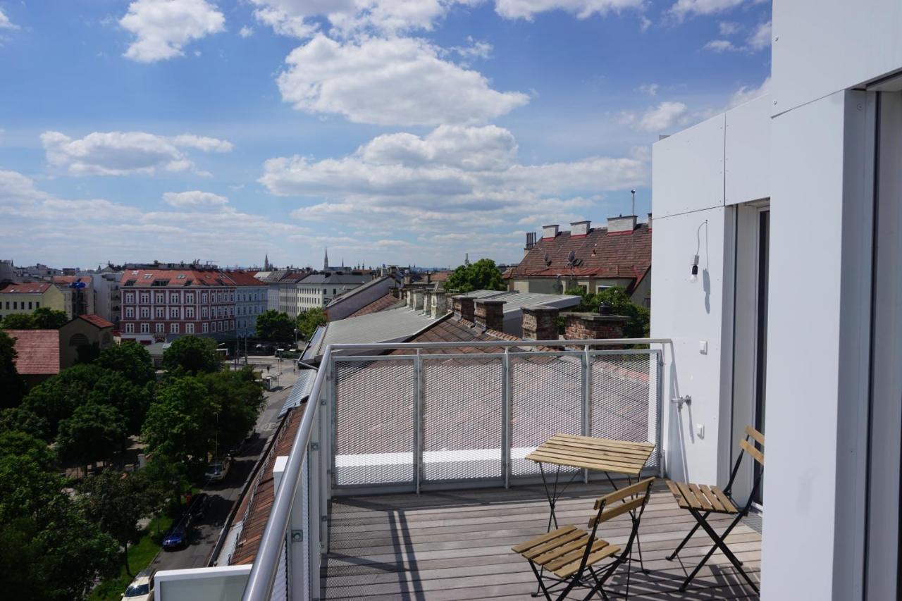 维也纳Augartenblick Penthauscombo 15/16 - Blick Zum Riesenrad公寓 外观 照片