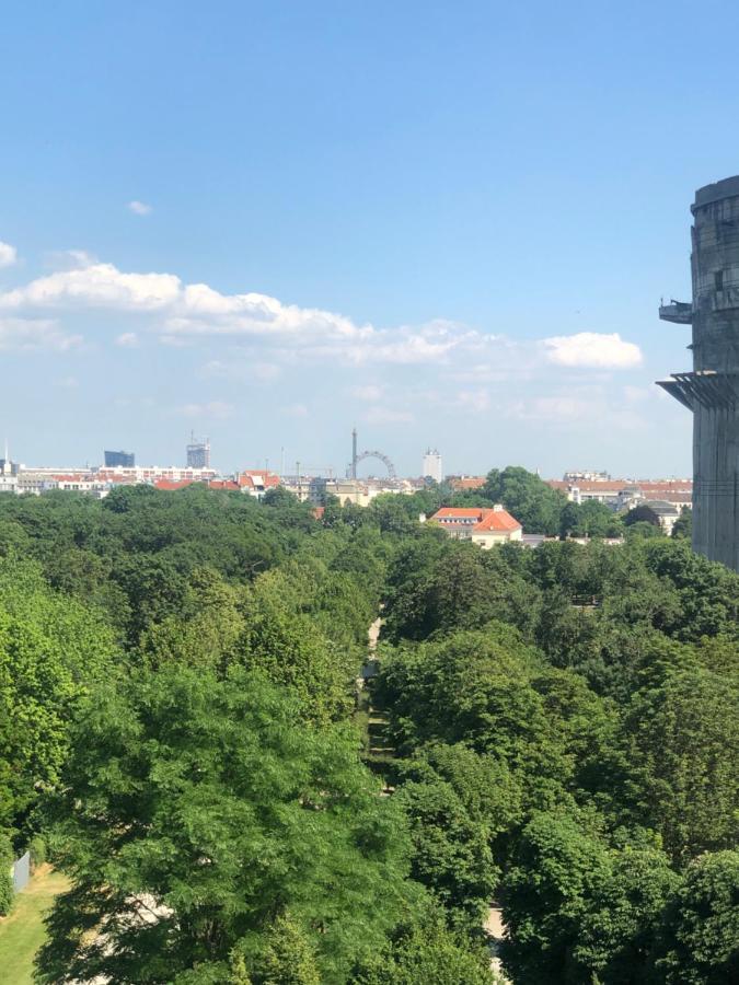 维也纳Augartenblick Penthauscombo 15/16 - Blick Zum Riesenrad公寓 外观 照片