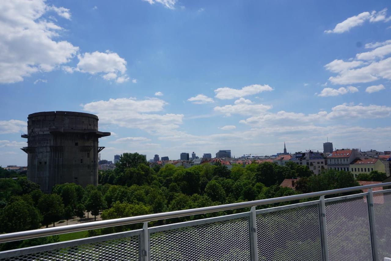 维也纳Augartenblick Penthauscombo 15/16 - Blick Zum Riesenrad公寓 外观 照片