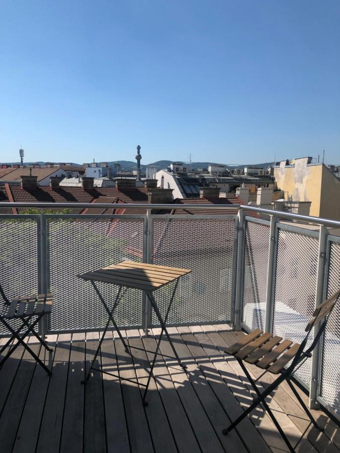 维也纳Augartenblick Penthauscombo 15/16 - Blick Zum Riesenrad公寓 外观 照片
